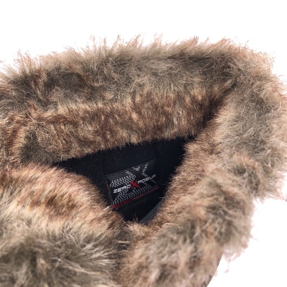 Fairy Grunge Brown Faux Fur Boots - Picture 9 of 11